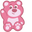 Kawaii Pink Teddy and Balloon Pointer