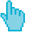 Light Blue Pixel Pointer