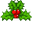 Red Berries for the New Year Pixel Green Pointer