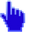 Ultramarine Blue Pixel Pointer