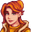 Stardew Valley Robin Orange Yellow Pointer