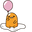 Gudetama and Pink Balloon Yellow Pointer