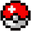 Pokemon Poké Ball Pixel Red White Pointer