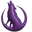 Simple 3D Purple Wolf Pointer