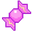 Purple and Pink Candies Pixel Pointer