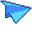 Yellow and Blue Paper Planes Pixel Pointer