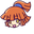 Puyo Puyo Carbuncle and Arle Nadja Orange Pointer