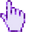 Purple Flower Pixel Pointer