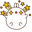 Molang and Stars White Yellow Pointer