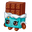 Shopkins Cheeky Chocolate Brown Turquoise Pointer