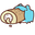 Cute Bugcat Capoo and Delicious Roll Cake Blue Brown Pointer