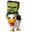 A Minecraft Movie Chicken Jockey Green White Pointer