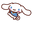 Sanrio Cinnamoroll Footballer White Blue Pointer