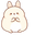 Cute Fat Rabbit Beige Pointer