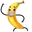The Amazing World of Gumball Banana Joe Dancing Yellow Pointer