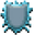 Minecraft Resistance Effect and Absorption Effect Gray Blue Pointer