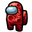 Among Us Red Mars Character Pointer