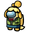 Among Us Yellow Animal Crossing Isabelle Character Green Pointer