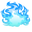 Striking Blue Flame Cyan Pointer