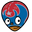 Mucha Lucha Rikochet and Hand Red Blue Pointer