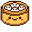 Cute Chinese Food Pixel Yellow White Pointer