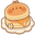 Molang Pancake and Piu Piu Pudding Orange Pointer