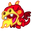 Moshi Monsters Burnie Red Yellow Pointer