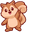 Cute Squirrel with Bubble Tea Light Brown Pointer