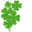 Four-Leaf Clover Green Pointer