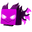 Roblox Pet Simulator Agony and Mushroom Egg Pink Purple Pointer