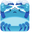Blooket Ice Crab Blue Pointer