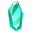 Green Calcite Crystal Pointer