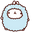 Molang in a Foam Blue Pointer