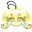 Cookie Run Sugarfly Cookie and Wing Yellow Pointer