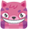 Blooket Cheshire Cat Pink Purple Pointer