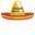 Minimal Yellow Sombrero Red Green Pointer
