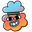 The Amazing World of Gumball Tobias Wilson and a Hand Orange Blue Pointer