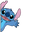 Lilo & Stitch Happy Stitch Waving his Hand Blue Pointer