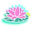 Neon Water Lilies Green Pink Pointer