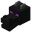 Minecraft Ender Dragon and Black Dye Purple Pointer