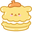 Sanrio Pompompurin Ice Cream and Macaron Yellow Pointer