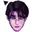 KPop Demon Hunters Jinu and his Demon Form Black Purple Pointer