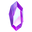 Purple Sapphire Crystal Pointer