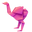 Origami Giraffe and Ostrich Pink Pointer