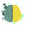 Creative Logic Brain Green Yellow Pointer