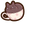 Kawaii Cats in Teacups Brown Coffee Pink Pointer