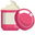 Minimal Pink Jar of Cream White Pointer