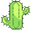 Green Cactuses Pixel Pointer