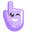 Lavender Smile Light Purple Pointer