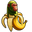 Chimpanzini Bananini Meme Green Yellow Pointer